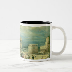 Italienischer Palast, 1623 Zweifarbige Tasse