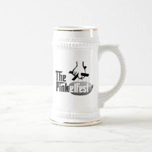 Italienischer Pinkel Stein Bierglas