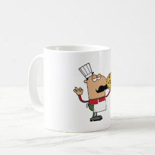 Italienischer Pizza-Koch Kaffeetasse