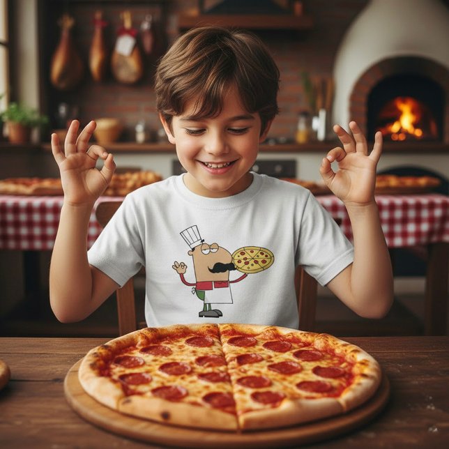 Italienischer Pizza-Koch T-Shirt (Von Creator hochgeladen)