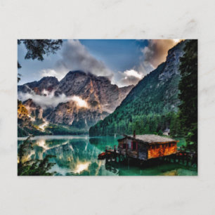 Italienischer Postkartensee Postkarte