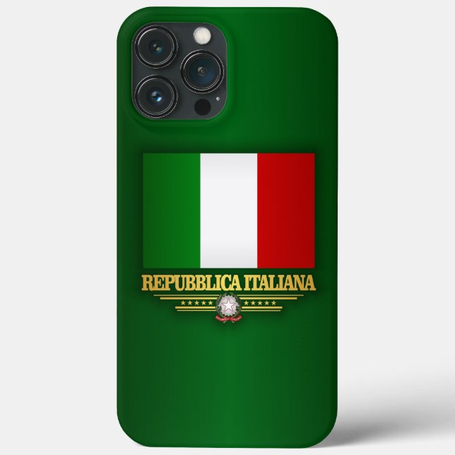Italienischer Pride Case-Mate iPhone Hülle (Rückseite)