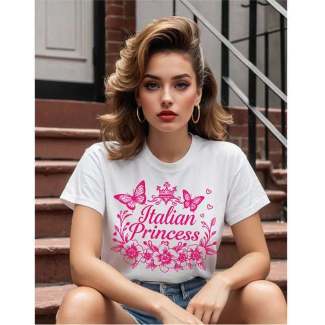 Italienischer Princess Basic T - Shirt (Von Creator hochgeladen)