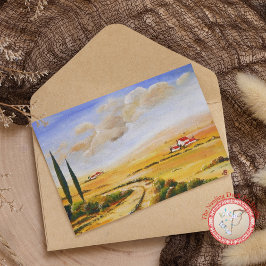 Italienischer Sommer Postkarte