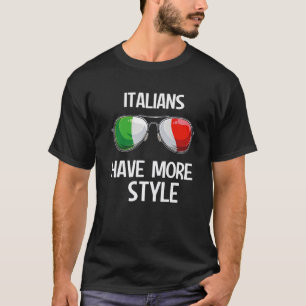 Italienischer Spaß Italien Slang Italia Pun Itali T-Shirt