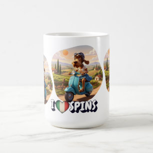 Italienischer Spinone cool Kaffeetasse