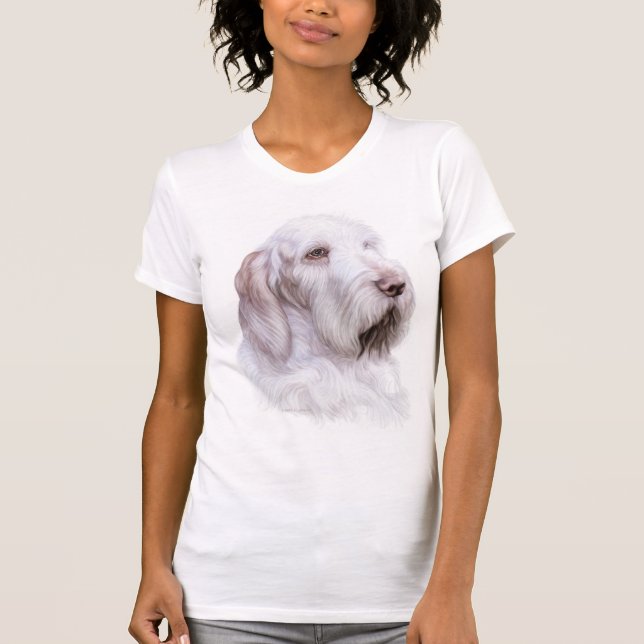 Italienischer Spinone Italiano T-Shirt (Vorderseite)
