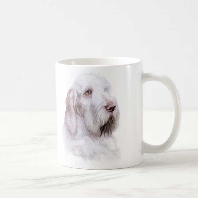 Italienischer Spinone Italiano Tasse (Rechts)