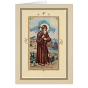 Italienischer St. Francesco Di Paola Religiöser