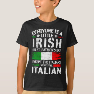 Italienischer St. Patricks Day Italien Italiener _ T-Shirt