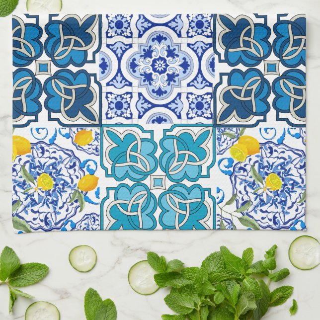 Italienischer Stil, lebhaft   Geschirrtuch (Gefaltet)