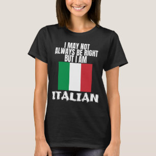 Italienischer Stolz als italienisches Erbe T-Shirt