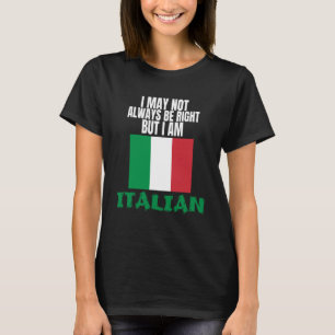 Italienischer Stolz als italienisches Erbe T-Shirt