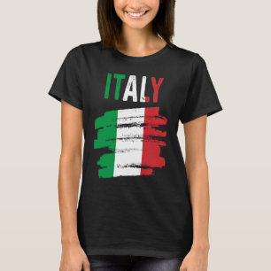 Italienischer Stolz Patriotische Italienische Wurz T-Shirt