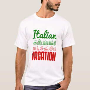 Italienischer Urlaub Italien Reise T-Shirt