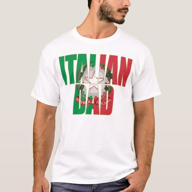 Italienischer Vater T-Shirt (Vorderseite)