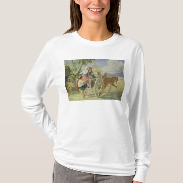 Italienischer Wagen T-Shirt (Vorderseite)
