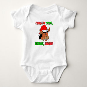 Italienischer Weihnachtsesel Baby Strampler