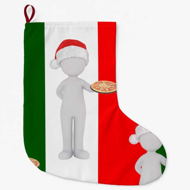 Italienischer Weihnachtsfeier Strumpf Großer Weihnachtsstrumpf (Vorderseite)
