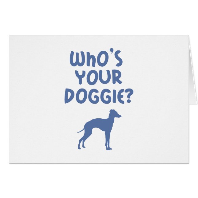 Italienischer Windhund (Vorderseite (Horizontal))