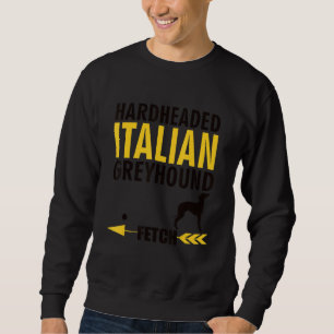Italienischer Windhund Besitzer des Hundes K9 Welp Sweatshirt