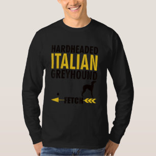 Italienischer Windhund Besitzer des Hundes K9 Welp T-Shirt