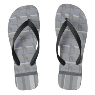 Italienischer Windhund drehen Reinfall-Schuhe um. Flip Flops