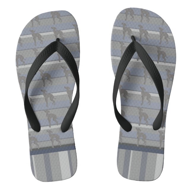 Italienischer Windhund drehen Reinfall-Schuhe um. Flip Flops (Fußbett)