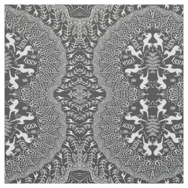 Italienischer Windhund-Gewebe-Muster Joann Gewebe Stoff (Muster)