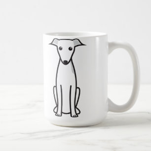Italienischer Windhund-HundeCartoon Tasse