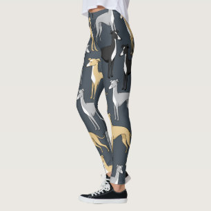Italienischer Windhund-HundeLeggings gedruckt Leggings