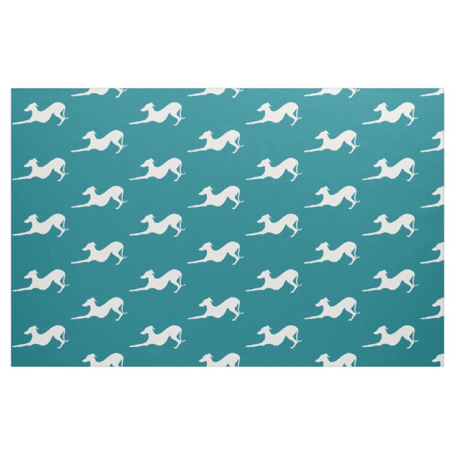 Italienischer Windhund-Hunderettung Joann Gewebe Stoff (Fat Quarter (45,7 x 55,9 cm))