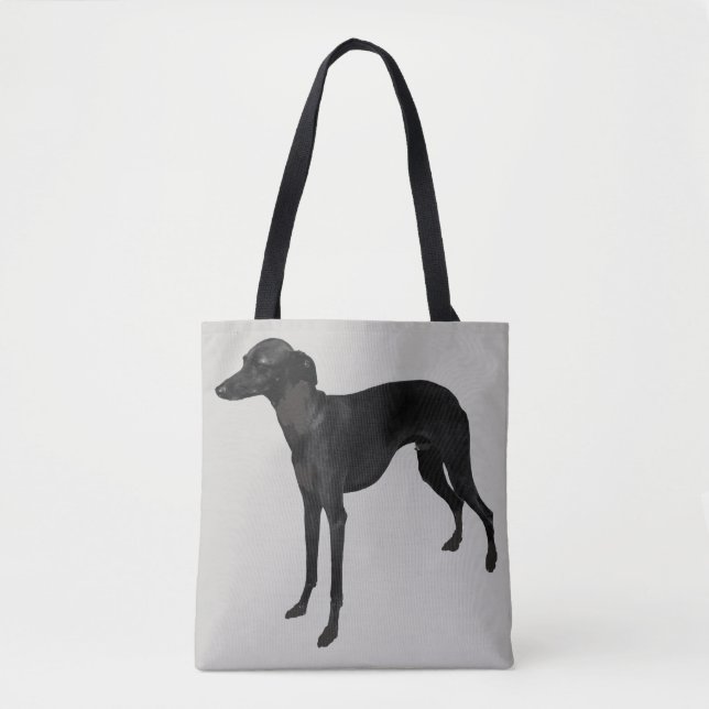 Italienischer Windhund-Leinwand-Taschen-Tasche (Vorderseite)
