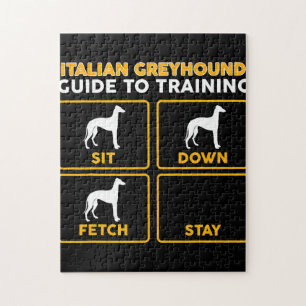 Italienischer Windhund-lustiger Lehrer Puzzle