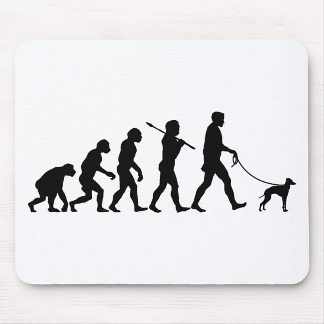 Italienischer Windhund Mousepad (Vorne)