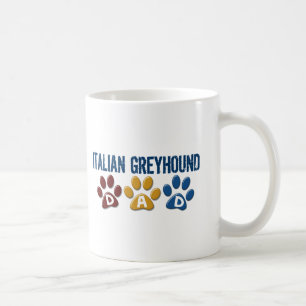 ITALIENISCHER WINDHUND Spaniel-Vater-Tatzen-Druck Tasse