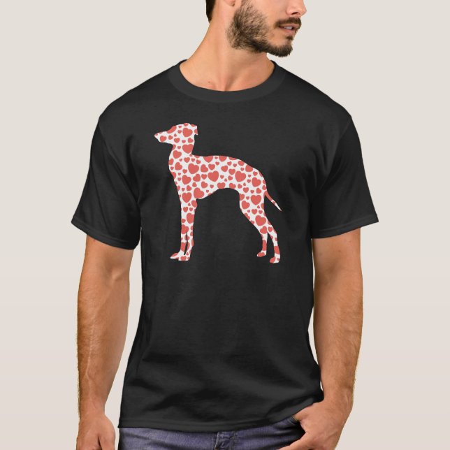 Italienischer Windhund T-Shirt (Vorderseite)
