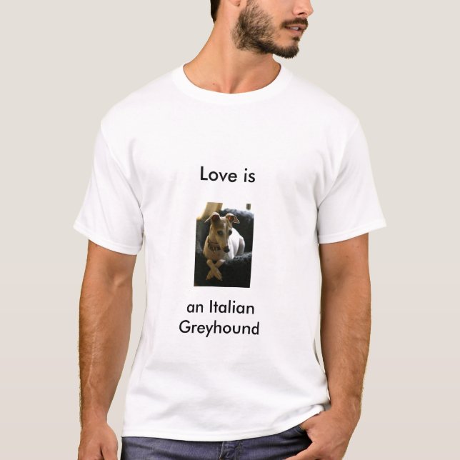 Italienischer Windhund T-Shirt (Vorderseite)