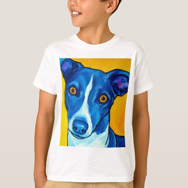 Italienischer Windhund T-Shirt (Vorderseite)