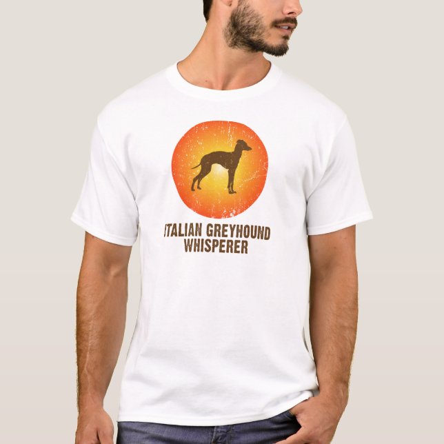 Italienischer Windhund T-Shirt (Vorderseite)