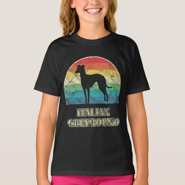 Italienischer Windhund T-Shirt (Vorderseite)