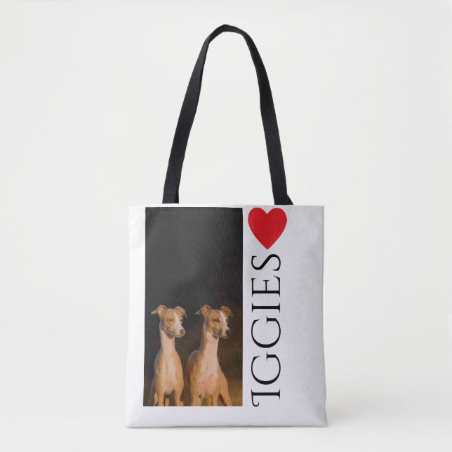 Italienischer Windhund-Taschen-Tasche (Vorderseite)