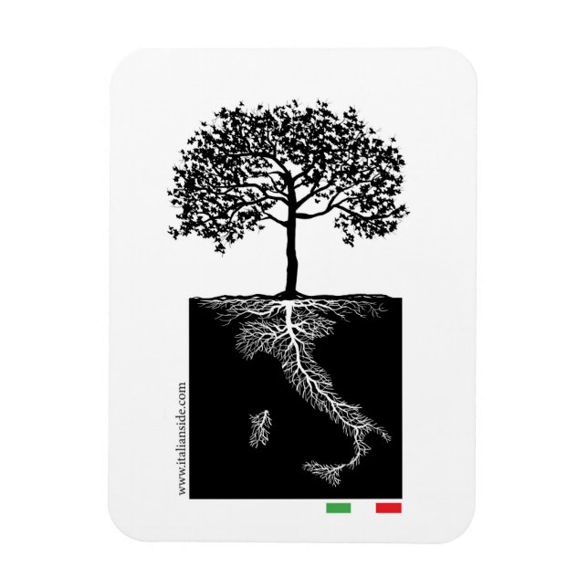 Italienischer Wurzelmagnet Magnet (Vertikal)