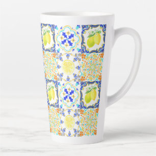 Italienischer Zitronen-Becher Milchtasse