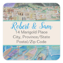 Italienisches Adressetikett (20)