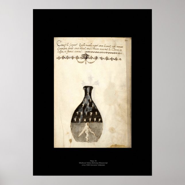Italienisches Alchemy-Plakat 10 Poster (Vorne)