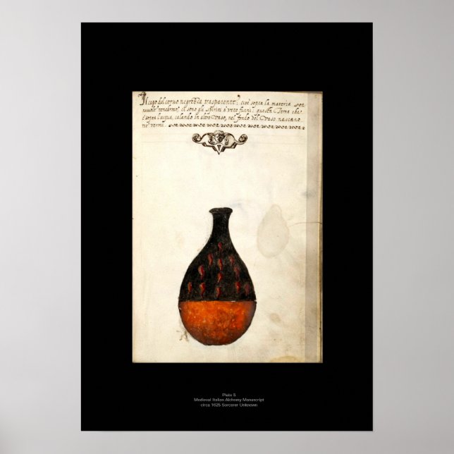 Italienisches Alchemy-Plakat 5 Poster (Vorne)
