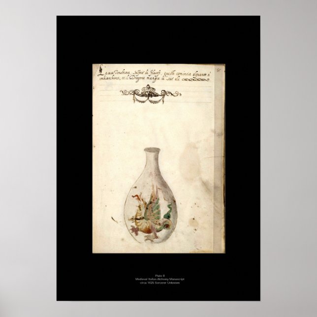Italienisches Alchemy-Plakat 8 Poster (Vorne)