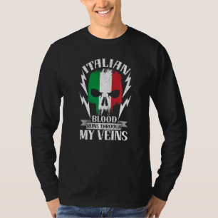 Italienisches Blut fließt durch meine Adern Land I T-Shirt