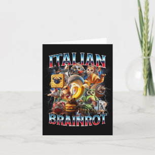 Italienisches Brain Rot Italienisches Brainrot Fun Karte